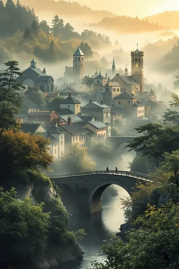 青山绿水间